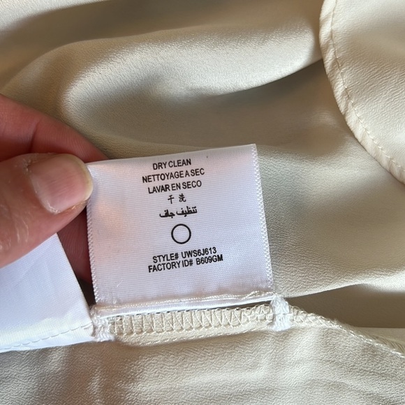 BCBGMAXAZRIA Black/Grey One Shoulder Silk Tulip Dress Size8 - Picture 12 of 16